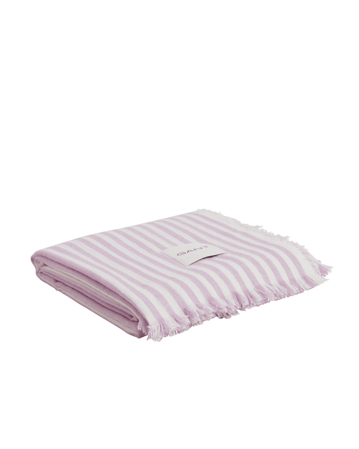 GANT Kuscheldecke Light Stripe Soothing Lilac Lila 130 x 180 cm