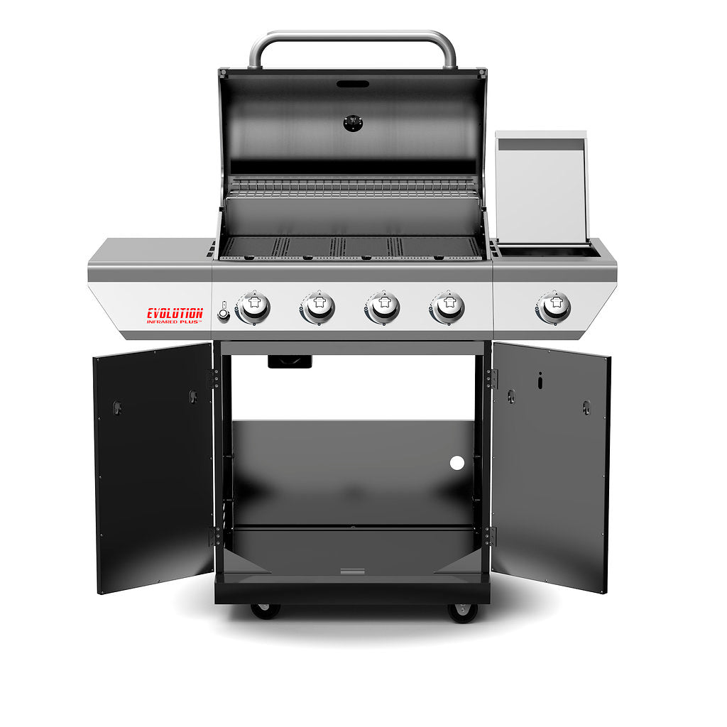 Nexgrill Gasgrill 4 Brenner Evolution und Seitenbrenner