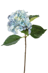 Fink Kunstblume Hortensie blau Kunstfasern, synthetische Faser Höhe 71 cm