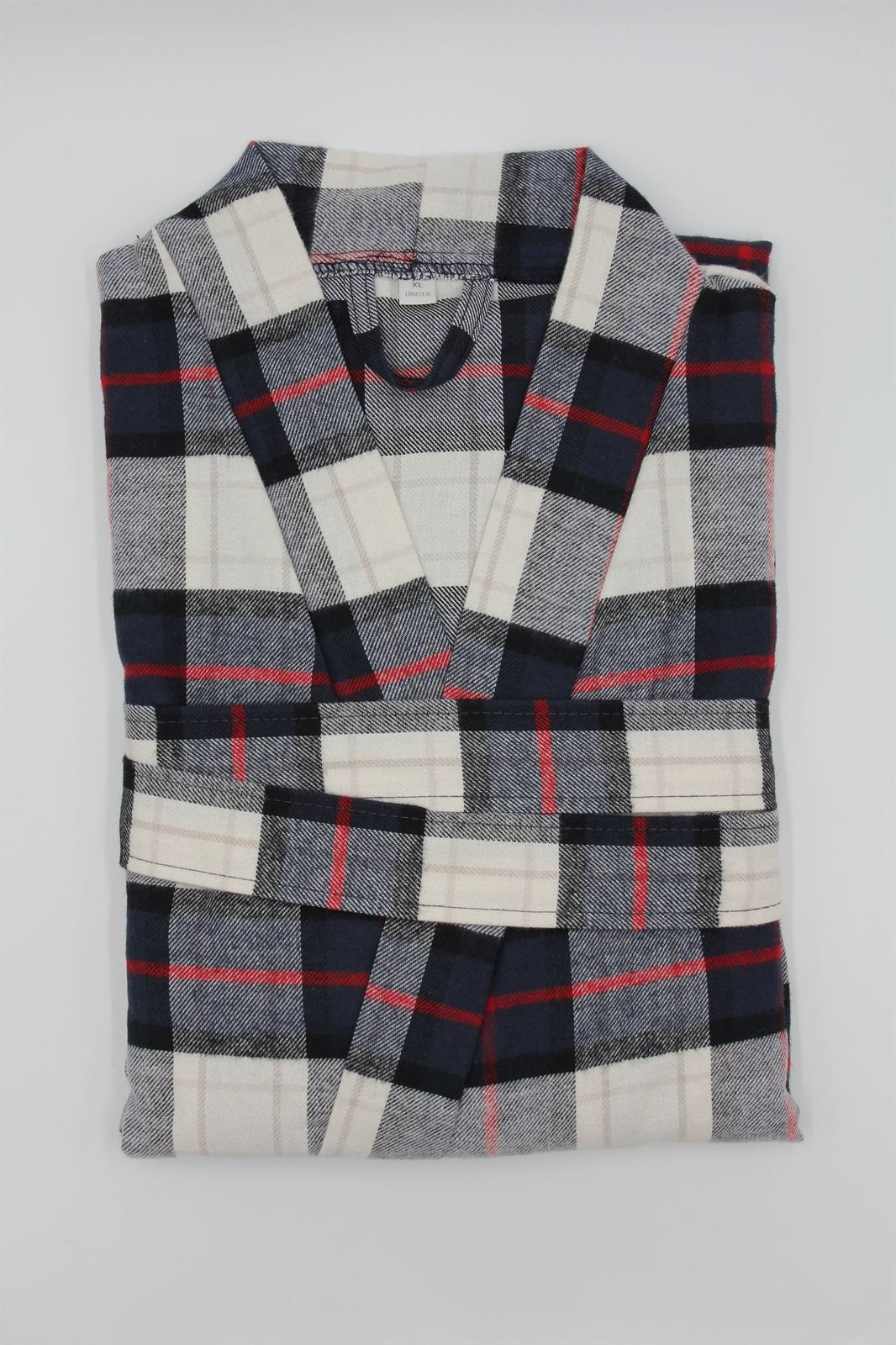 GANT Bademantel Flannel Hazelwood Beige M