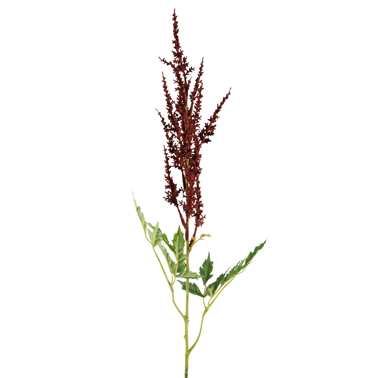 Fink Kunstblume Astilbe dunkel rot Kunstfasern Höhe 88 cm