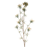 Fink Kunstblume Blatt gelb, grün Kunstfasern Höhe 120 cm