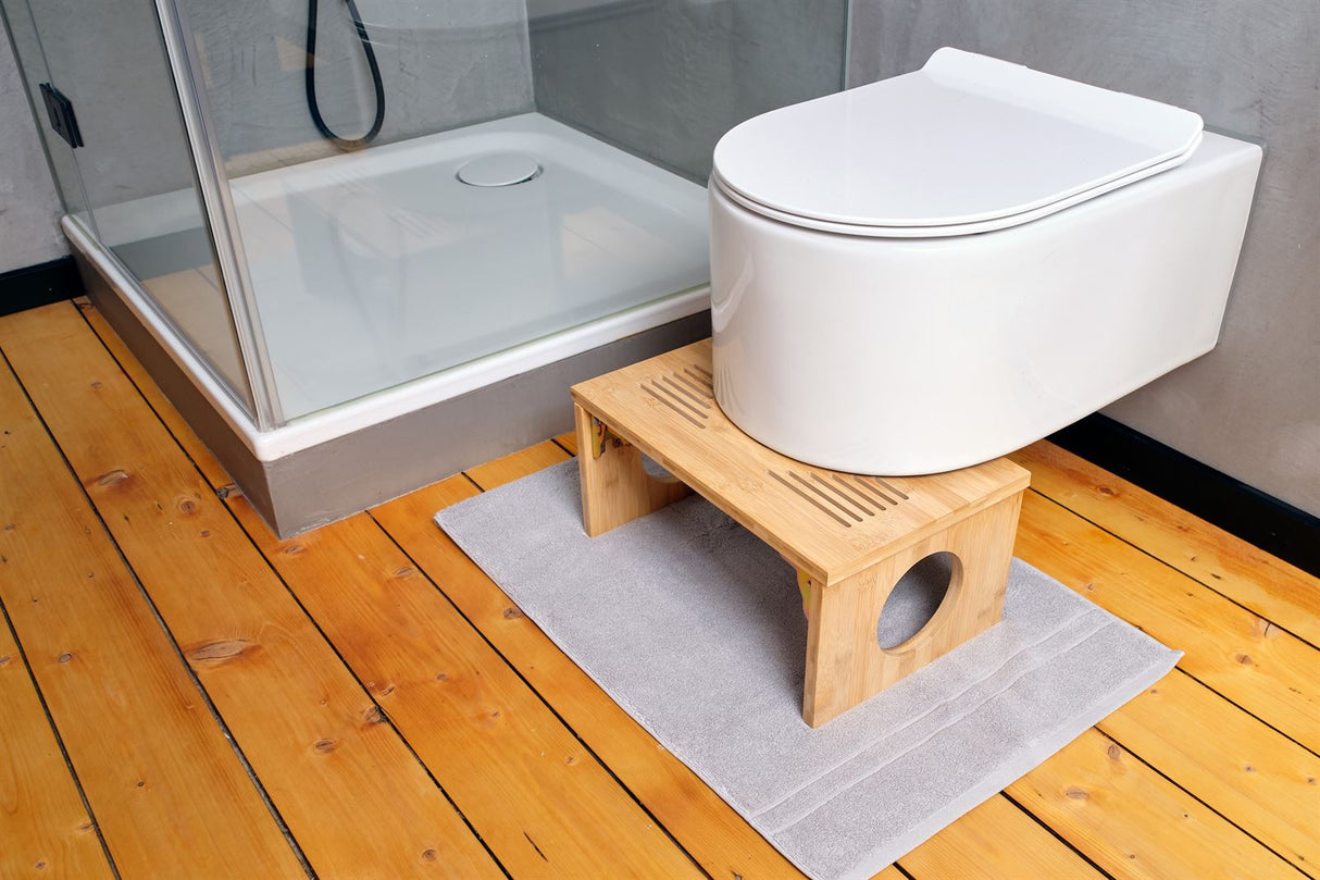 Elbmöbel Toilettenhocker Bambus