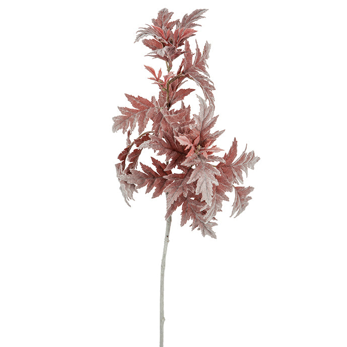 Fink Kunstblume Blatt braun synthetische Faser Höhe 70 cm