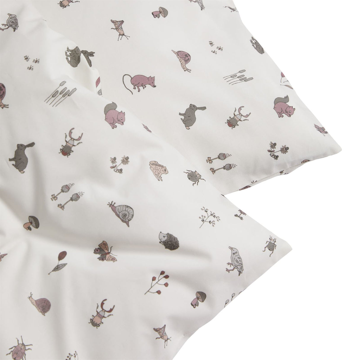 Leander Juniorbettwäsche, 100x140 cm, Forrest Dusty Rose 140 cm x 100 cm