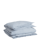 GANT Bettwäsche Linen Capri Blue Blau 135 x 200 cm