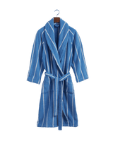 GANT Bademantel Stripe Blue Bell Blau S