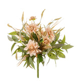 Fink Kunstblumenstrauß Esma grün, rose, weiß Kunstfasern Höhe 50 cm