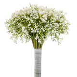 Fink Kunstblume Bouquet weiß Kunstfasern Höhe  cm