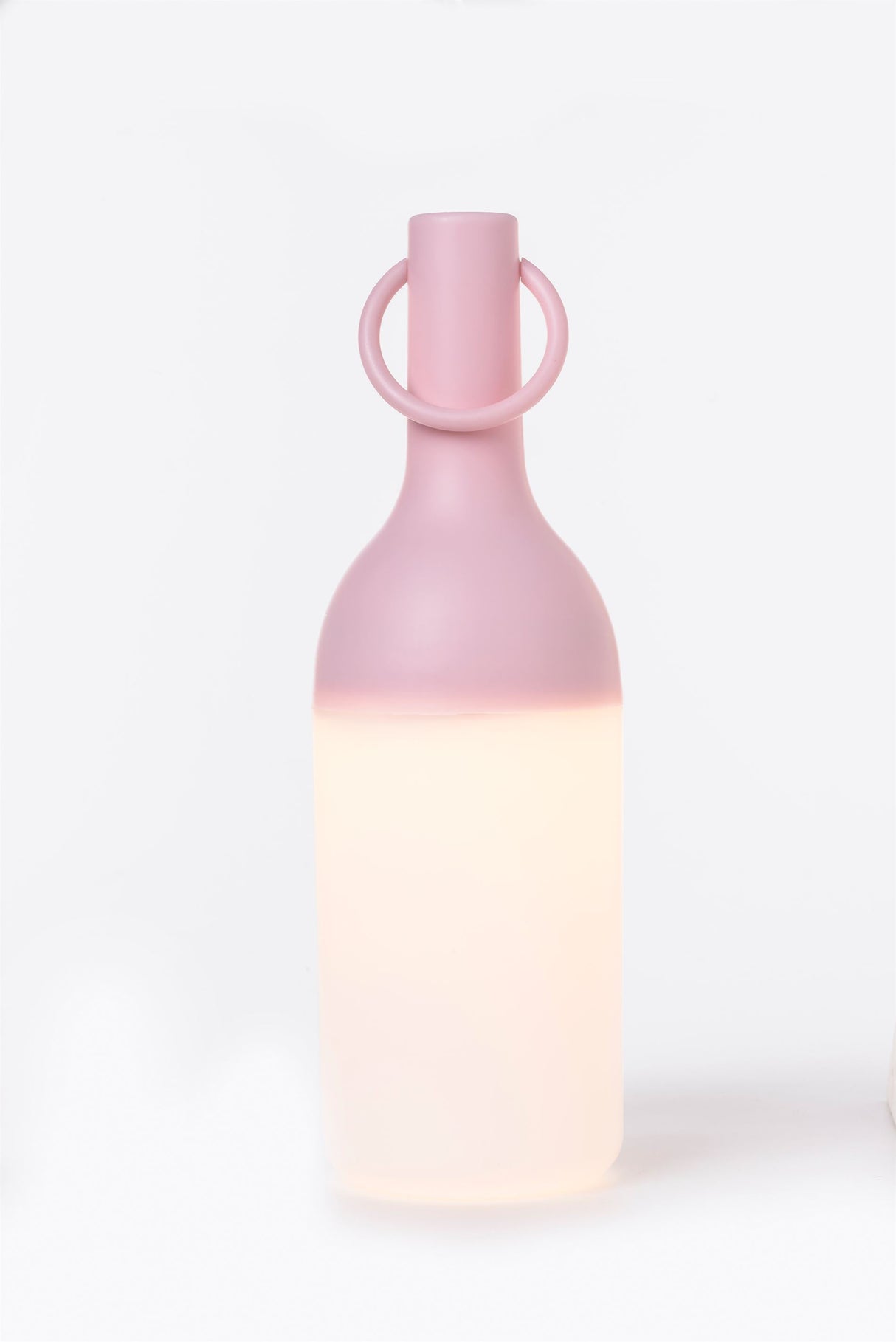 Sompex LED Akku Tischleuchte ELO pink mit Aufhänger dimmbar akkubetrieben