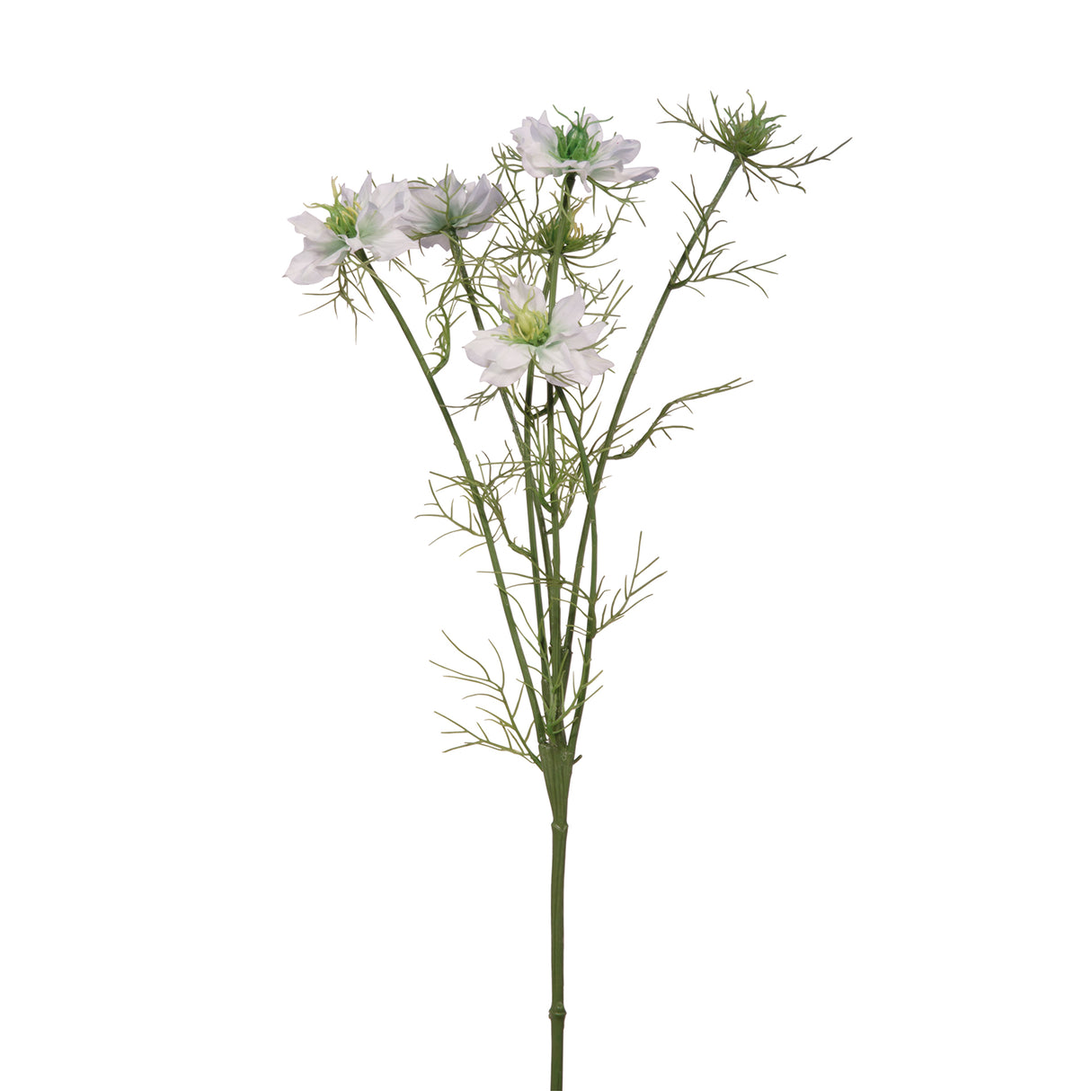 Fink Kunstblume Nigella creme Kunstfasern Höhe 66 cm