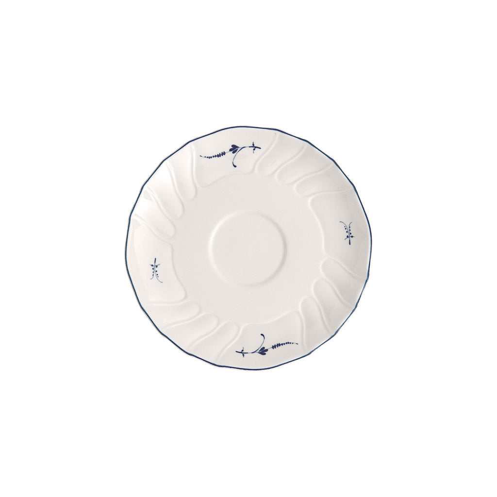 Villeroy & Boch Kaffeeuntertasse Vieux Luxembourg weiß