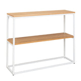 Terra Home Konsolentisch Flyn 100 cm mit Ablage, Weiß