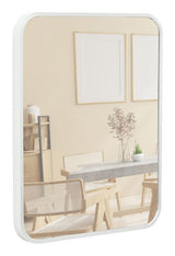 Terra Home Wandspiegel 40x50 weiß Metallrahmen