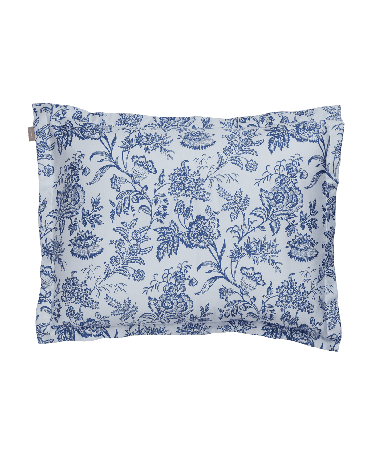 GANT Kopfkissenbezug Floral College Blue Blau 80 x 80 cm