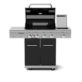 Nexgrill Gasgrill 4-Brenner Deluxe mit Grillrost Heckbrenner und Seitenbrenner
