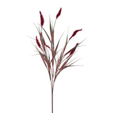 Fink Kunstblume Gras burgund Kunstfasern Höhe 65 cm