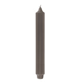 Fink metallic Stabkerze Candle mocca Paraffin Höhe 25 cm