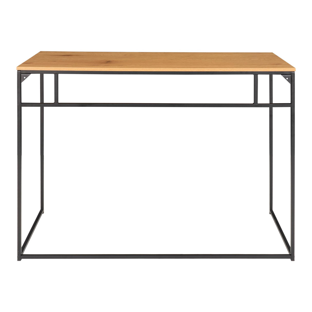 House Nordic Schreibtisch Vita Metall braun 100 x 45 x 75 cm