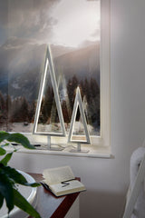 Villeroy & Boch Tischleuchte Wien LED Baum 53cm Silber