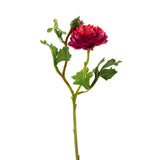 Fink Kunstblume Ranunkel amaranth Kunstfasern Höhe 46 cm