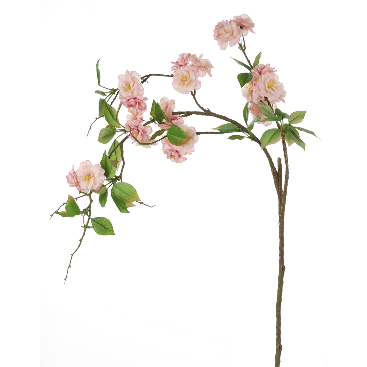 Fink Kunstblume Kirschblütenzweig hell-pink Kunstfasern Höhe 0,1 cm