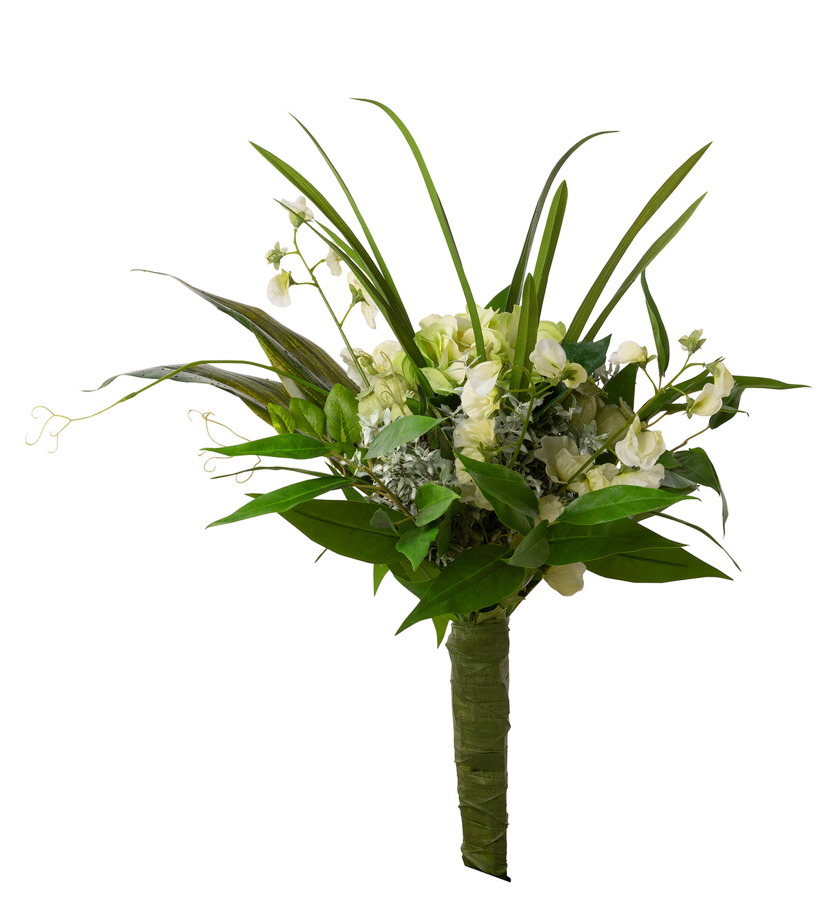 Fink Kunstblumenstrauß Vivien mehrfarbig Höhe 60 cm Craspedia