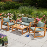 Terra Home Gartenlounge Set Vedum 4 Teilig