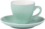 Terra Home 2er Espressotassen-Set, Türkis matt