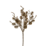 Fink Kunstblume Zapfenzweig braun Kunstfasern Höhe 42 cm