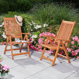 Terra Home Gartensessel Holstein, klappbar, Eukalyptus