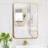 Terra Home Wandspiegel 60x80 gold Metallrahmen