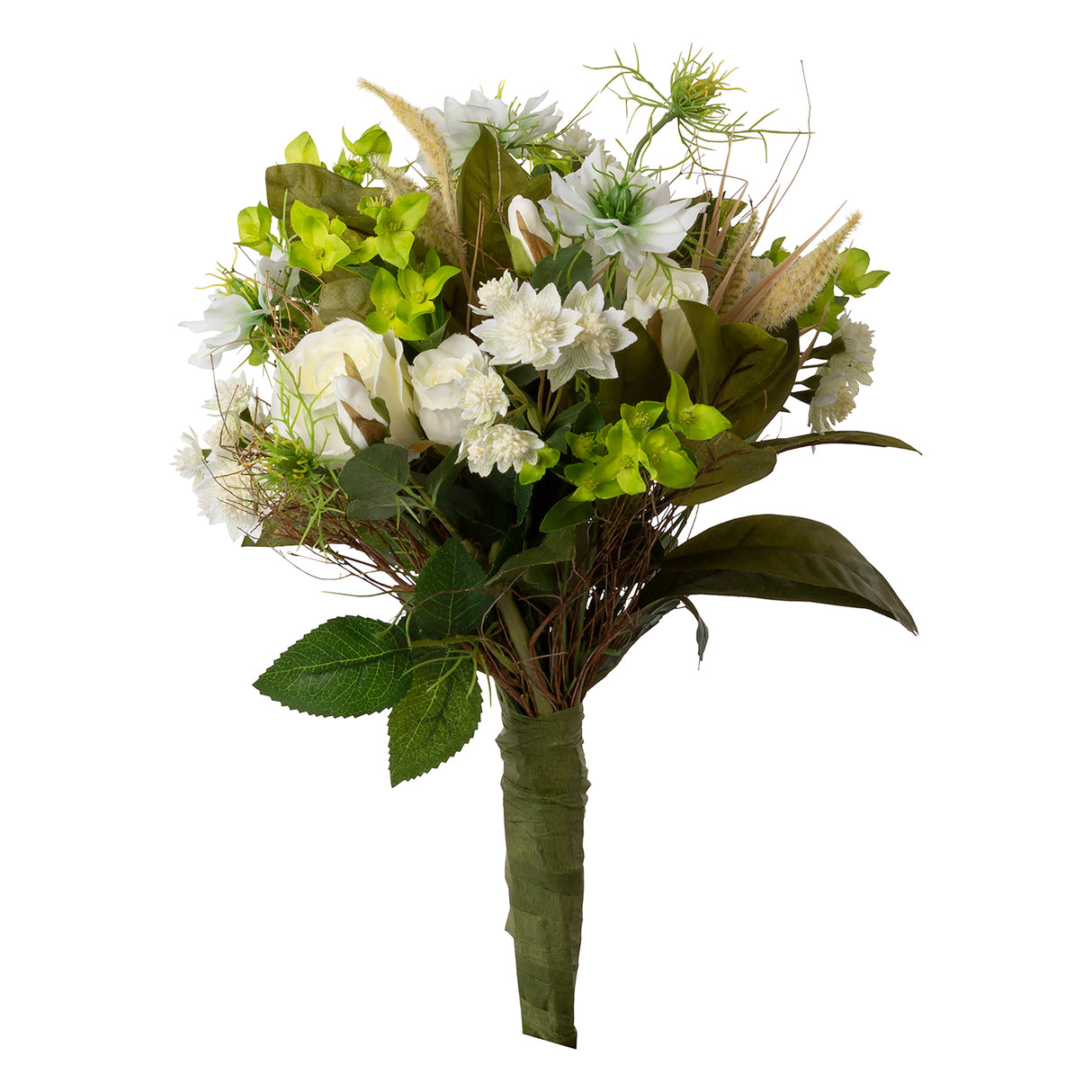 Fink Kunstblumenstrauß Levke mehrfarbig Höhe 44 cm Nigella