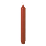 Fink metallic Stabkerze Candle terra Paraffin Höhe 25 cm