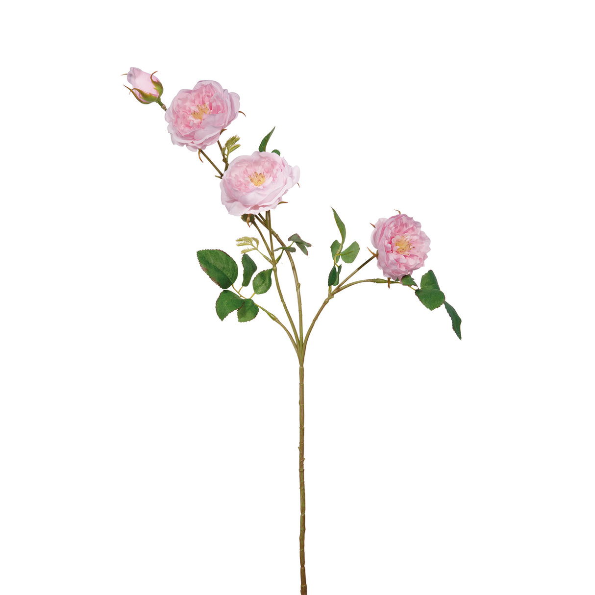 Fink Kunstblume Rose rose Kunstfasern Höhe 65 cm