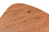 SIT-Möbel Beistelltisch 40 cm x 37 cm x 37 Platte natur, Beine schwarz