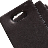 Leander Griffe, Leder, 6 Stück Sort 3,5 cm x 3 cm