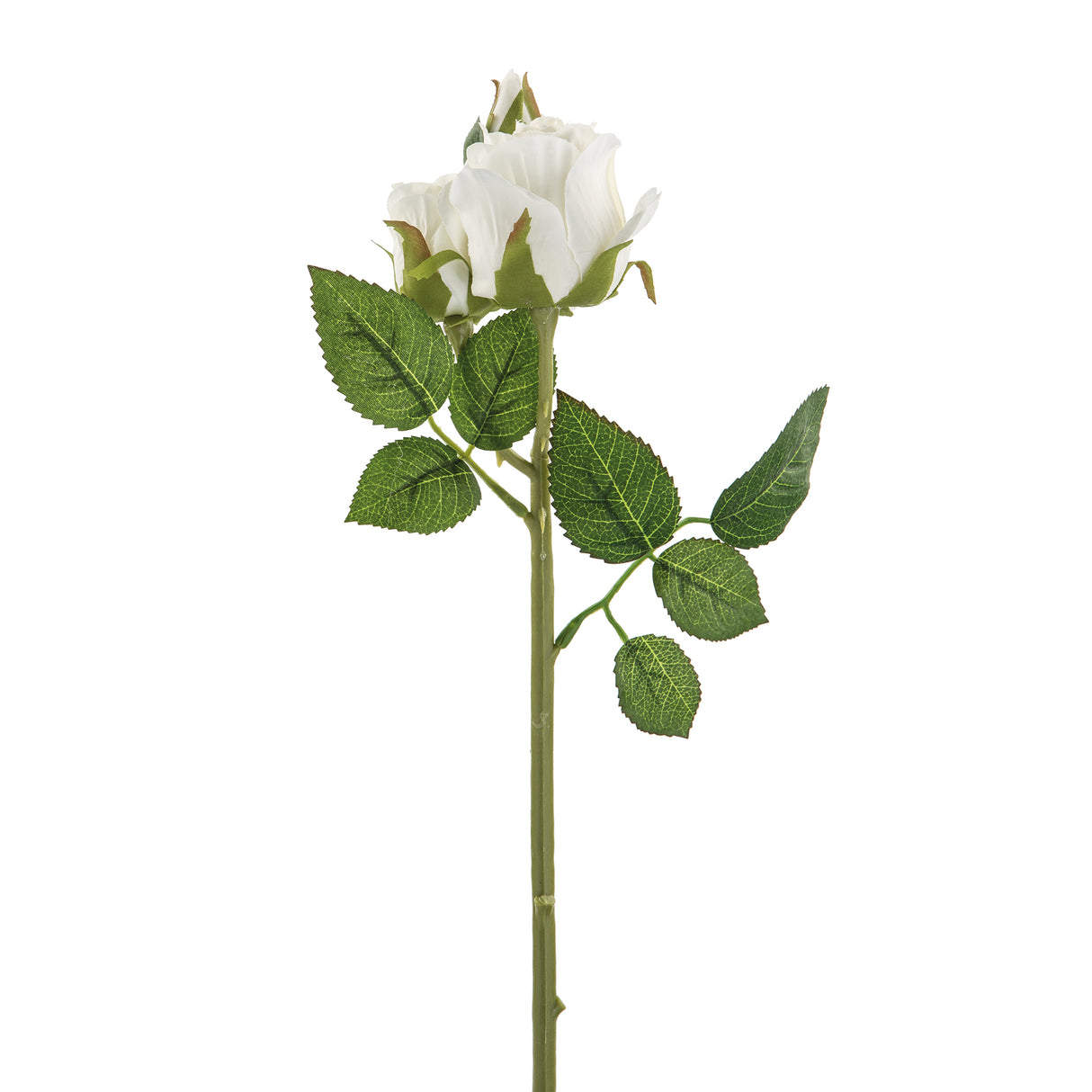 Fink Kunstblume Lilly weiß Kunstfasern Höhe 40 cm