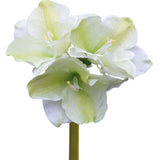 Fink Kunstblume Amaryllis creme, hellgrün Kunstfasern Höhe  cm