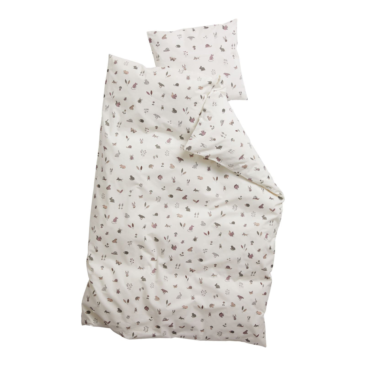Leander Juniorbettwäsche, 100x140 cm, Forrest Dusty Rose 140 cm x 100 cm