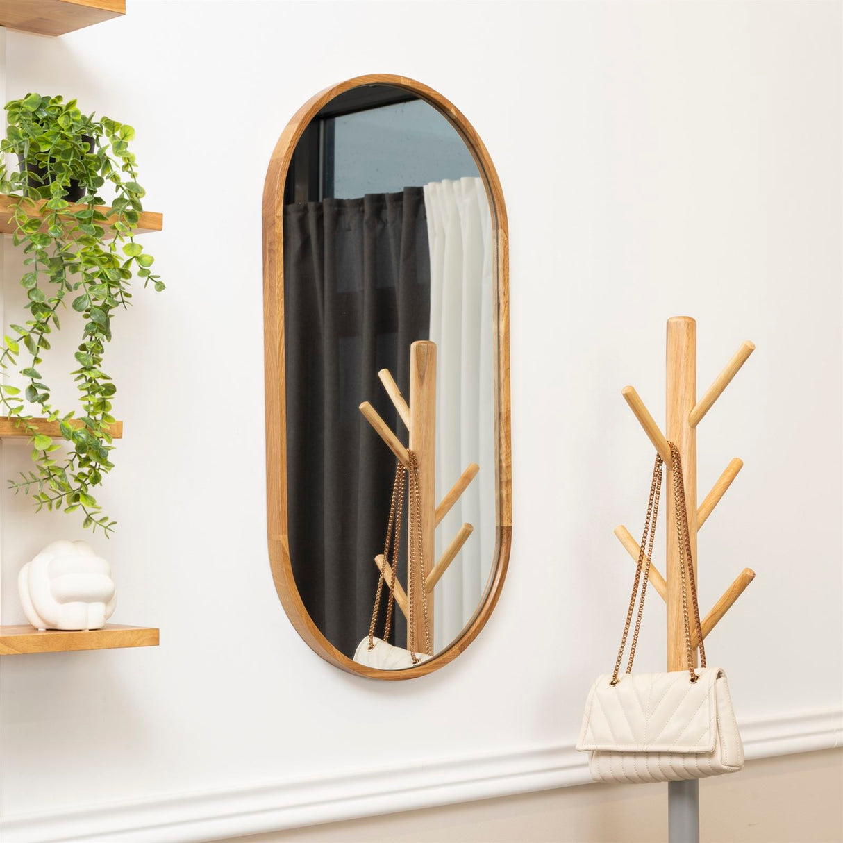 Terra Home Wandspiegel Landa 40x80 cm, oval