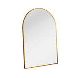Terra Home Wandspiegel 60x80 gold Metallrahmen Bogenform