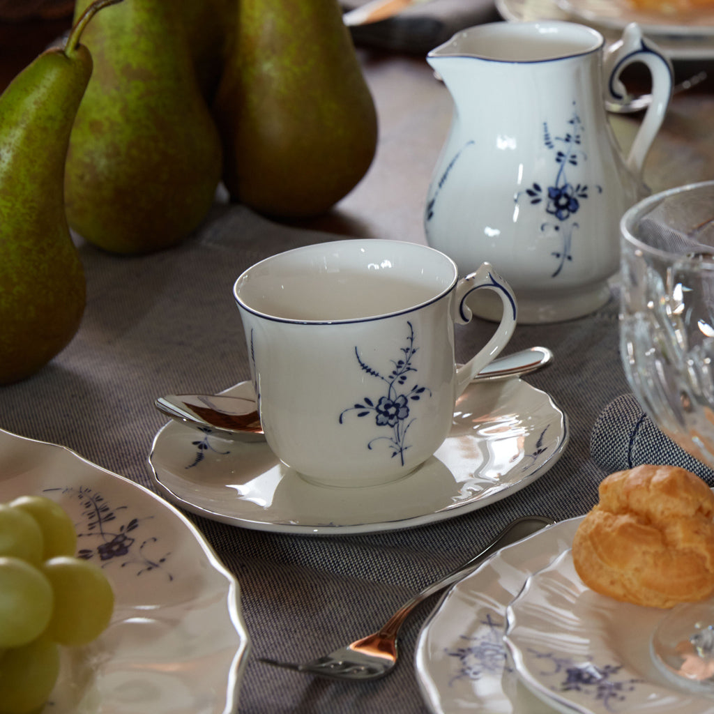 Villeroy & Boch Kaffeeuntertasse Vieux Luxembourg weiß