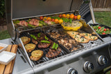 Nexgrill Gasgrill 4 Brenner Evolution und Seitenbrenner