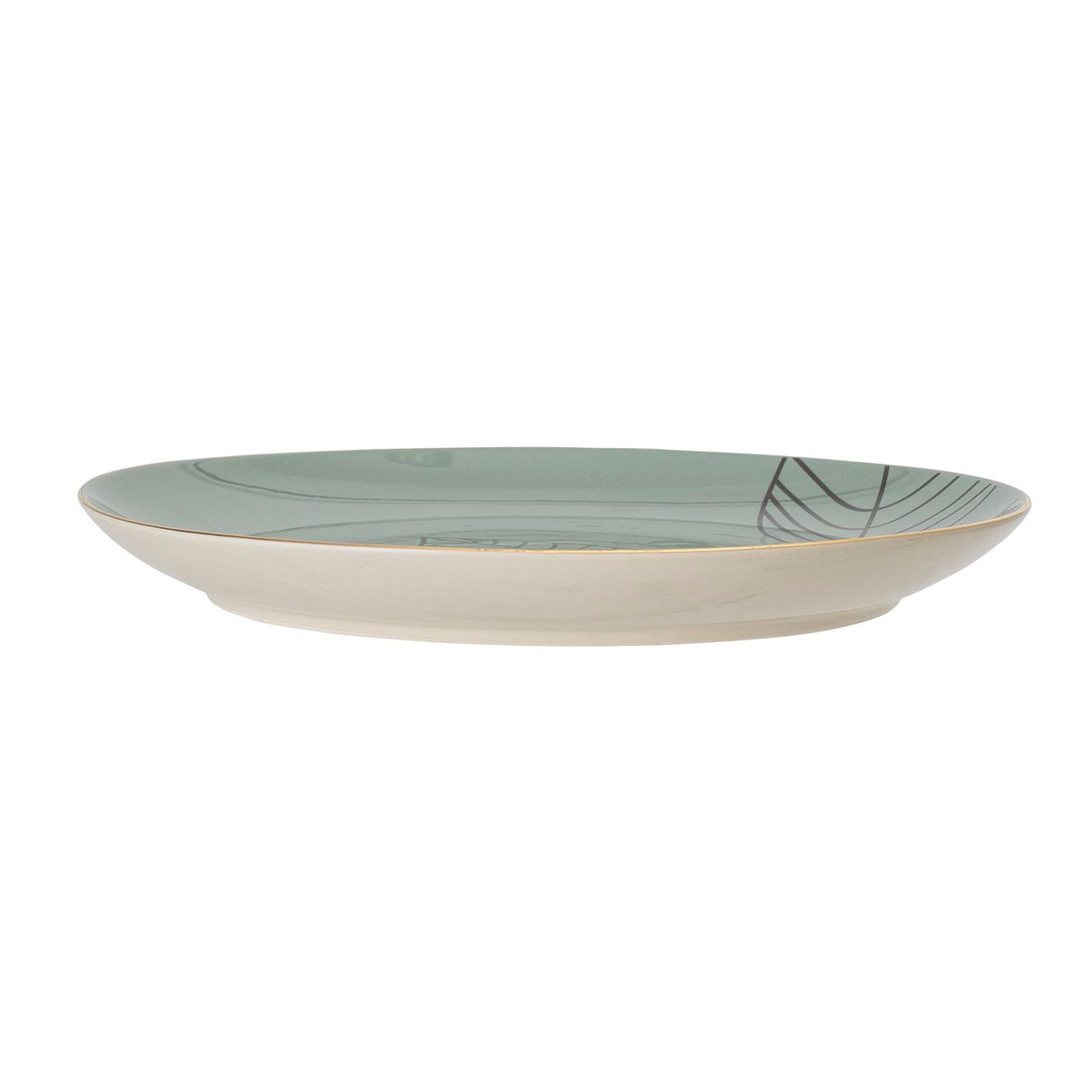 BLOOMINGVILLE Rio Teller grün (Ø28,5 cm)