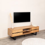 Terra Home TV-Lowboard Sigurd 160 cm, Braun