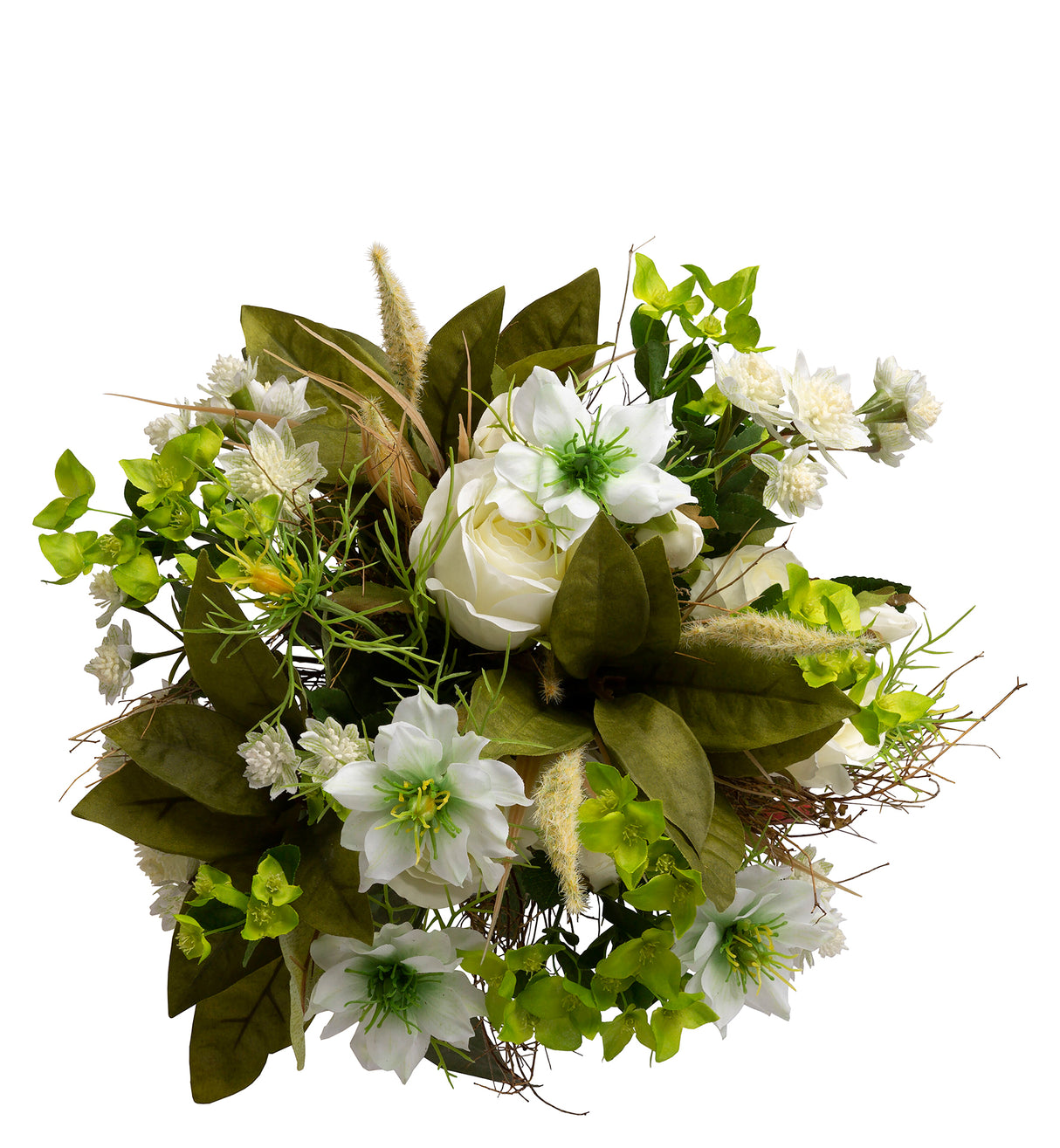 Fink Kunstblumenstrauß Levke mehrfarbig Höhe 44 cm Nigella