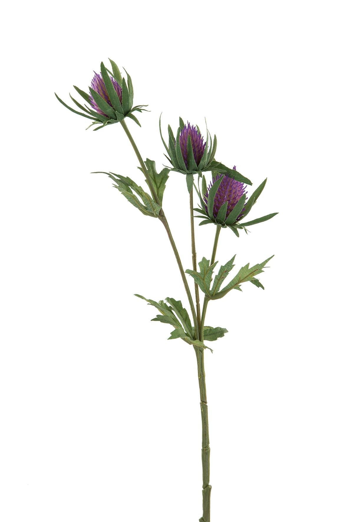 Fink Kunstblume Distel lila Kunstfasern Höhe 44 cm