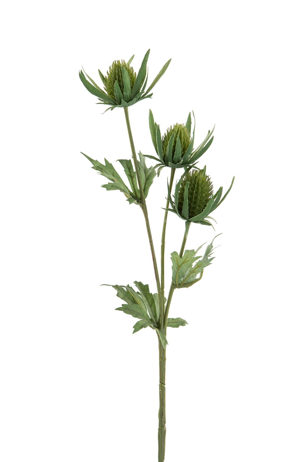 Fink Kunstblume Distel grün Kunstfasern Höhe 44 cm
