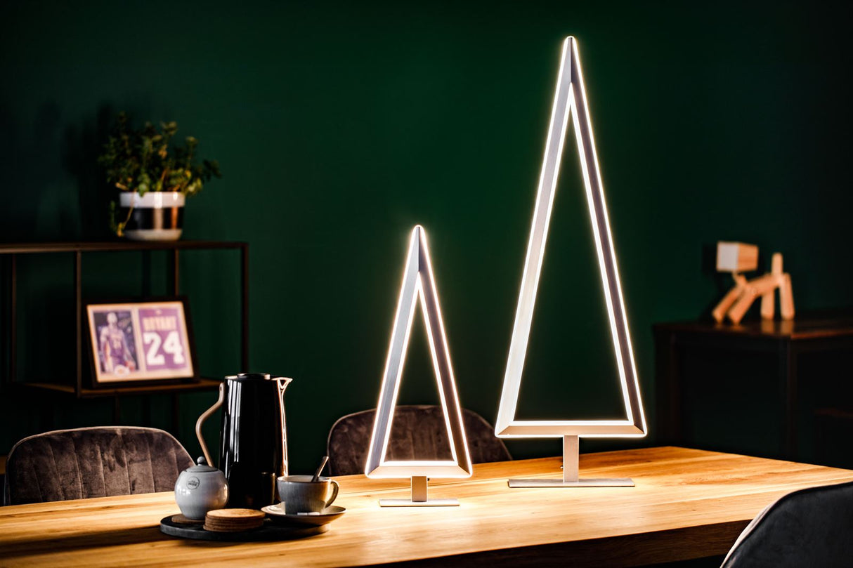 Villeroy & Boch Tischleuchte Wien LED Baum 53cm Silber